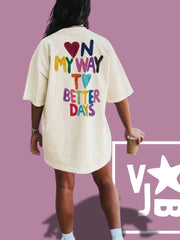 Naloži sliko v galerijo, T-obleka On my way