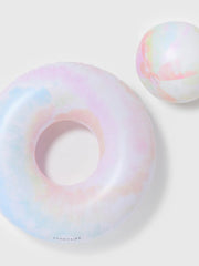 Naloži sliko v galerijo, Tye Dye Multi™ Pool Party Set: Obroč & Žoga Sol Sea