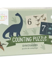 Naloži sliko v galerijo, A Little Lovely Company - Sestavljanka s števili Dinosaurs