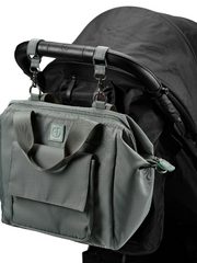 Naloži sliko v galerijo, Elodie - Previjalna torba z okvirjem, Hazy Jade