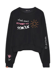 Naloži sliko v galerijo, Pulover Sonček Off White