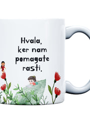 Naloži sliko v galerijo, Skodelica Hvala, ker pomagate rasti