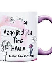 Naloži sliko v galerijo, SKODELICA-vzgojiteljica-PERSIONALIZIRANA