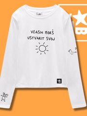 Naloži sliko v galerijo, Majica z dolgimi rokavi Sonček