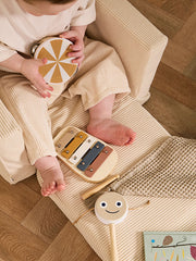 Naloži sliko v galerijo, Kid&#39;s Concept - Glasbeni komplet, Brown
