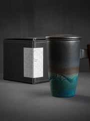 Naloži sliko v galerijo, Skodelica za čaj Dark Ocean
