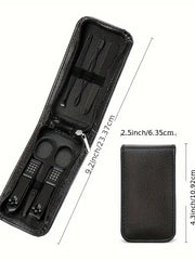 Naloži sliko v galerijo, Potovalni set za manikuro - Black
