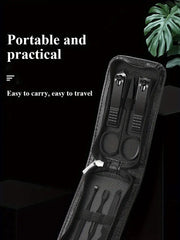 Naloži sliko v galerijo, Potovalni set za manikuro - Black
