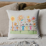 Naloži sliko v galerijo, Umetnina tvojega malčka (prevleka za blazino)
