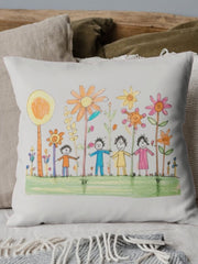 Naloži sliko v galerijo, Umetnina tvojega malčka (prevleka za blazino)
