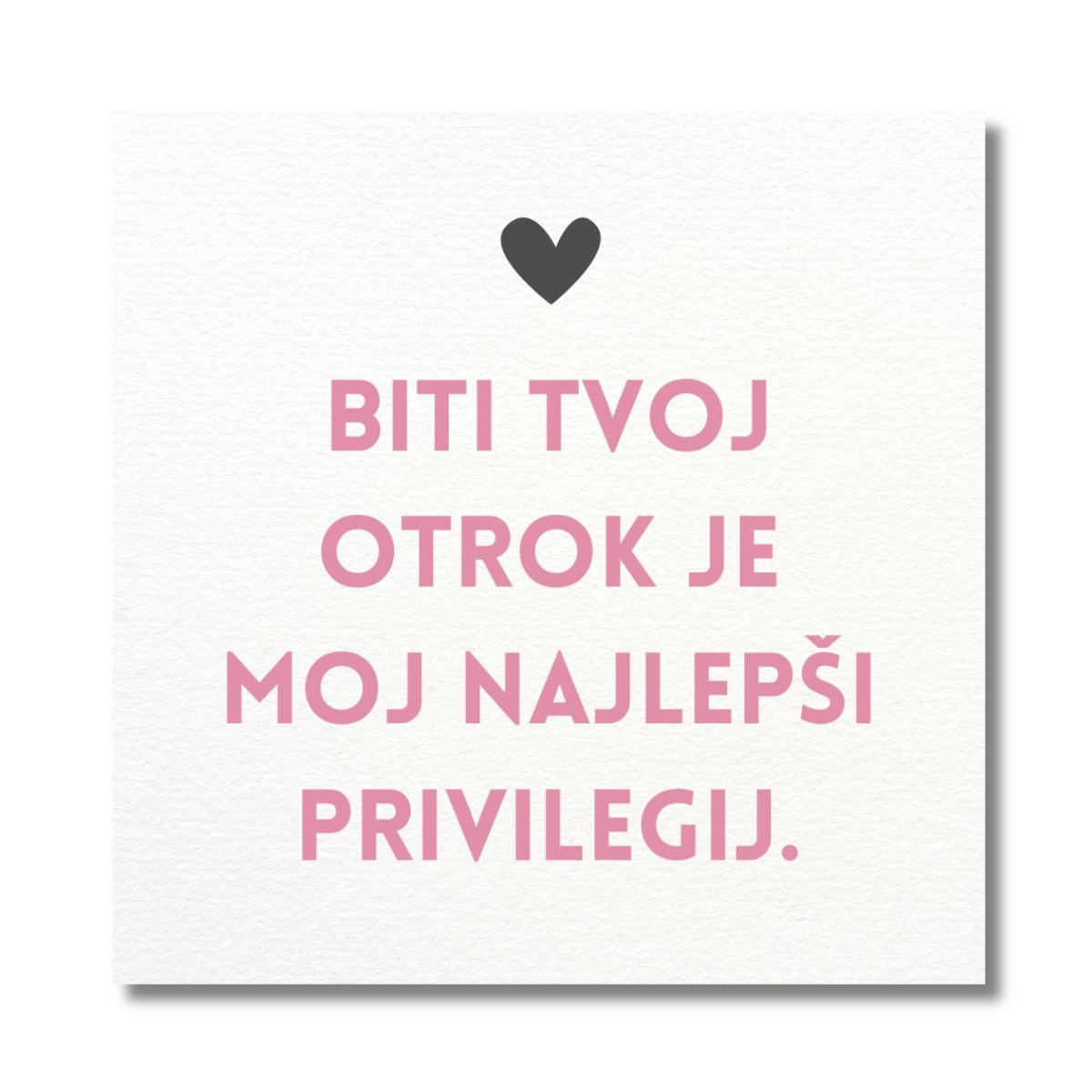 Kartica - Biti tvoj otrok