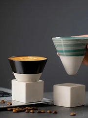 Naloži sliko v galerijo, Espresso skodelica Cone (Blue)
