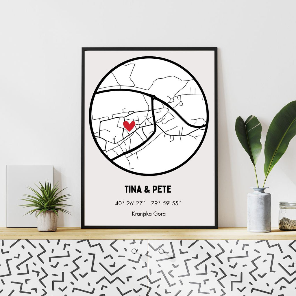 Zemljevid - Najin trenutek