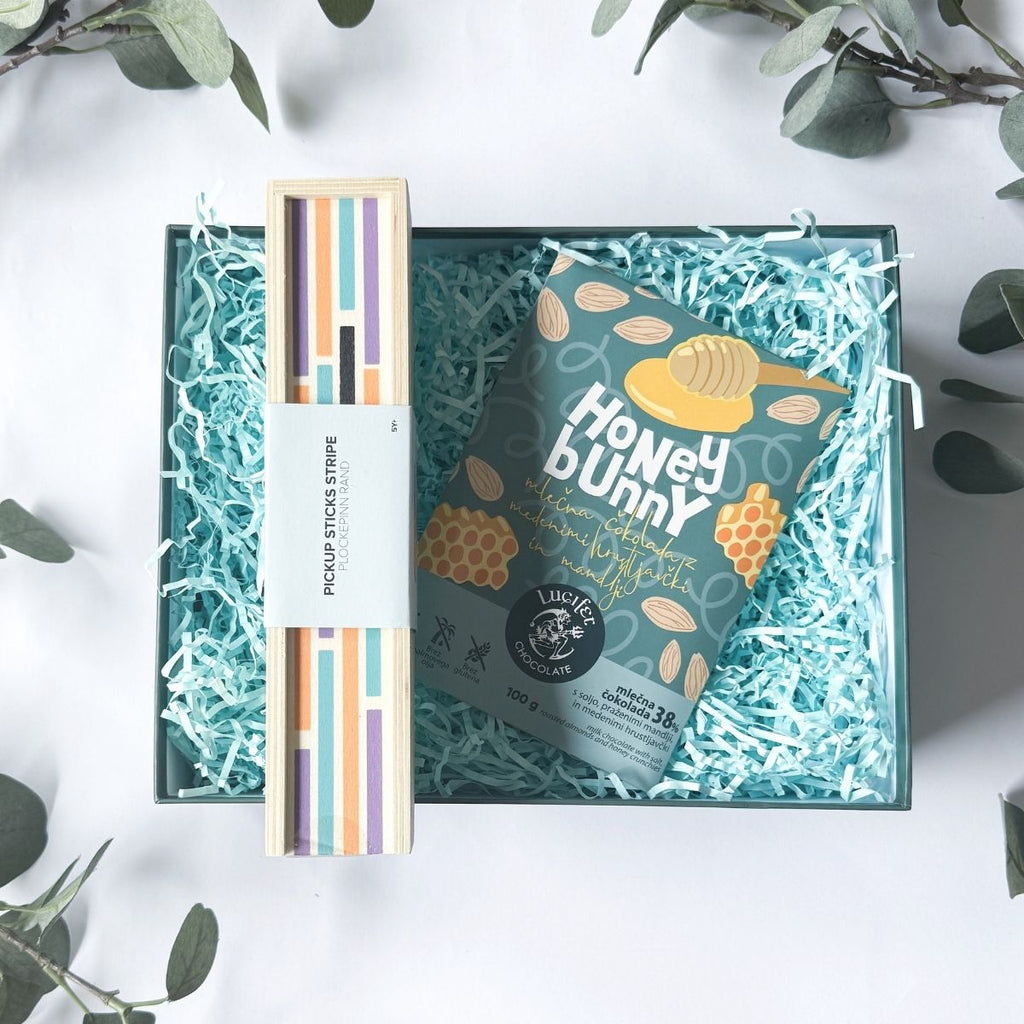 Darilce Igrive pačke - modro