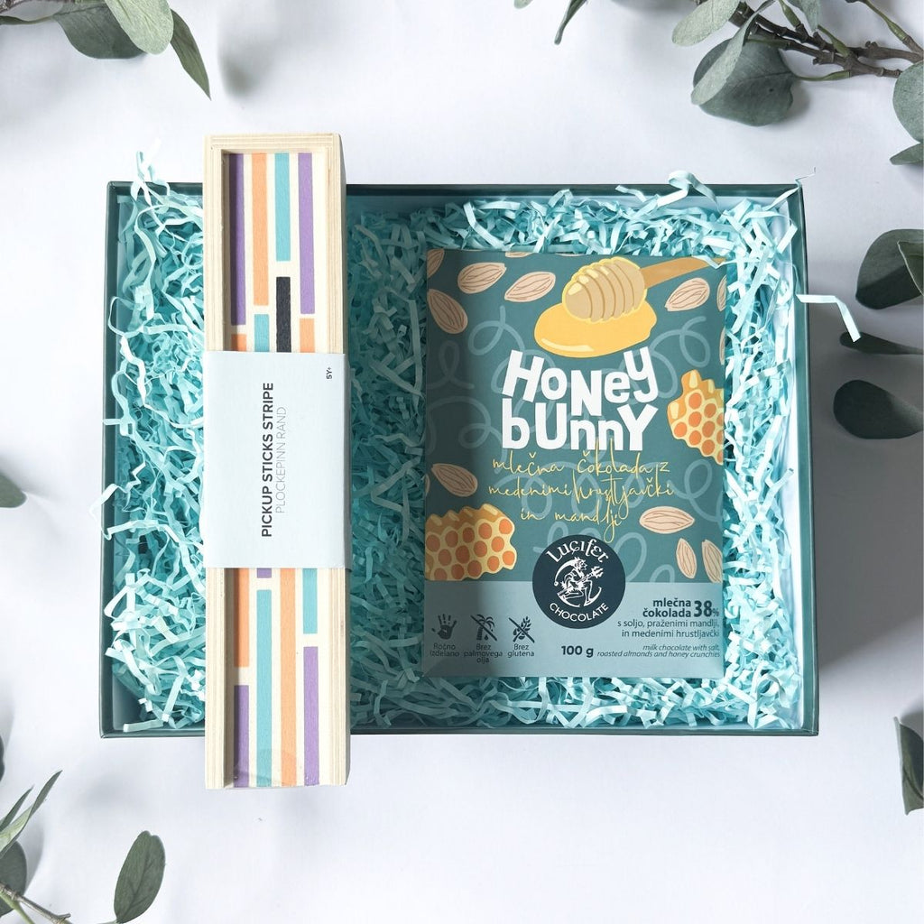 Darilce Igrive pačke - modro