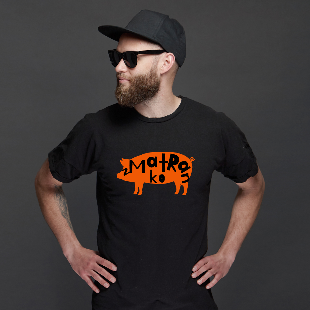 Majica Zmatran kot prasec