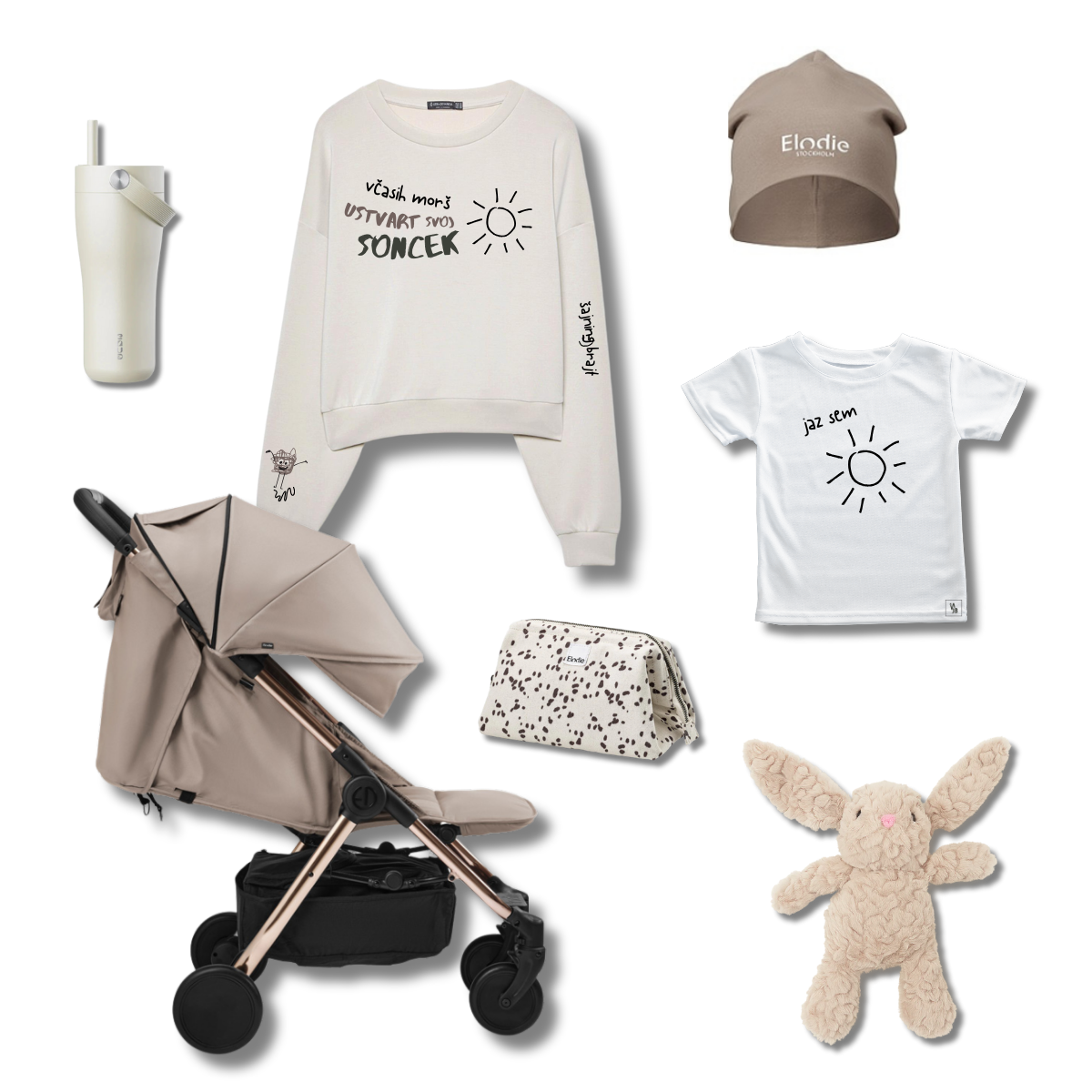 Pulover Sonček Off White