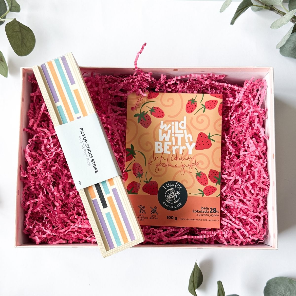 Darilce Igrive palčke - roza