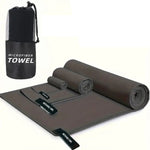 Naloži sliko v galerijo, Set brisačk iz mikrofibre - Gray
