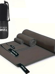 Naloži sliko v galerijo, Set brisačk iz mikrofibre - Gray
