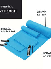 Naloži sliko v galerijo, Set brisačk iz mikrofibre - Pink
