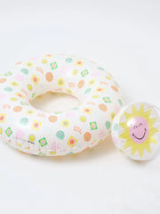 Naloži sliko v galerijo, SMILEYWORLD™ Pool Party Set: Obroč &amp; Žoga Sol Sea
