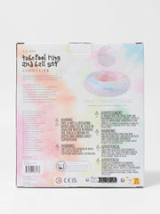 Naloži sliko v galerijo, Tye Dye Multi™ Pool Party Set: Obroč &amp; Žoga Sol Sea
