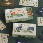 Naloži sliko v galerijo, A Little Lovely Company - Sestavljanka s števili Dinosaurs
