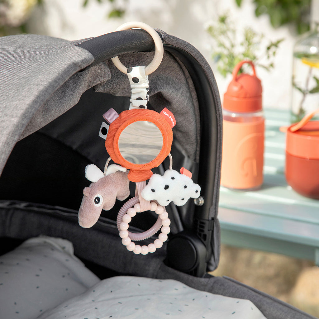 Done by Deer - Aktivna obešanka Happy clouds, Papaya