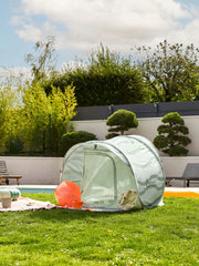 Naloži sliko v galerijo, Babymoov - Zložljiv šotor z UV zaščito Moov &amp; Protect, Green Lagoon
