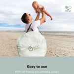 Naloži sliko v galerijo, Babymoov - Zložljiv šotor z UV zaščito Moov &amp; Protect, Green Lagoon
