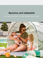 Naloži sliko v galerijo, Babymoov - Zložljiv šotor z UV zaščito Moov &amp; Protect, Green Lagoon
