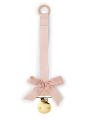 Naloži sliko v galerijo, Elodie - Lesena priponka za dudo, Powder Pink
