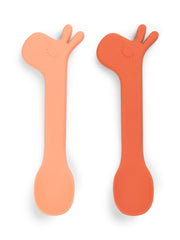 Naloži sliko v galerijo, Done by Deer - Komplet 2 žličk, Lalee Papaya
