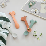 Naloži sliko v galerijo, Done by Deer - Komplet 2 žličk, Lalee Papaya
