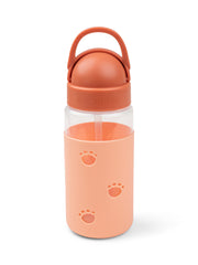 Naloži sliko v galerijo, Done by Deer - Otroška steklenička s slamico Elphee, Papaya
