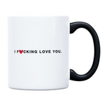 Naloži sliko v galerijo, Skodelica I F* love you
