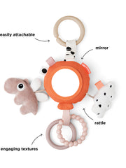 Naloži sliko v galerijo, Done by Deer - Aktivna obešanka Happy clouds, Papaya
