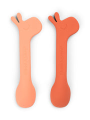 Naloži sliko v galerijo, Done by Deer - Komplet 2 žličk, Lalee Papaya
