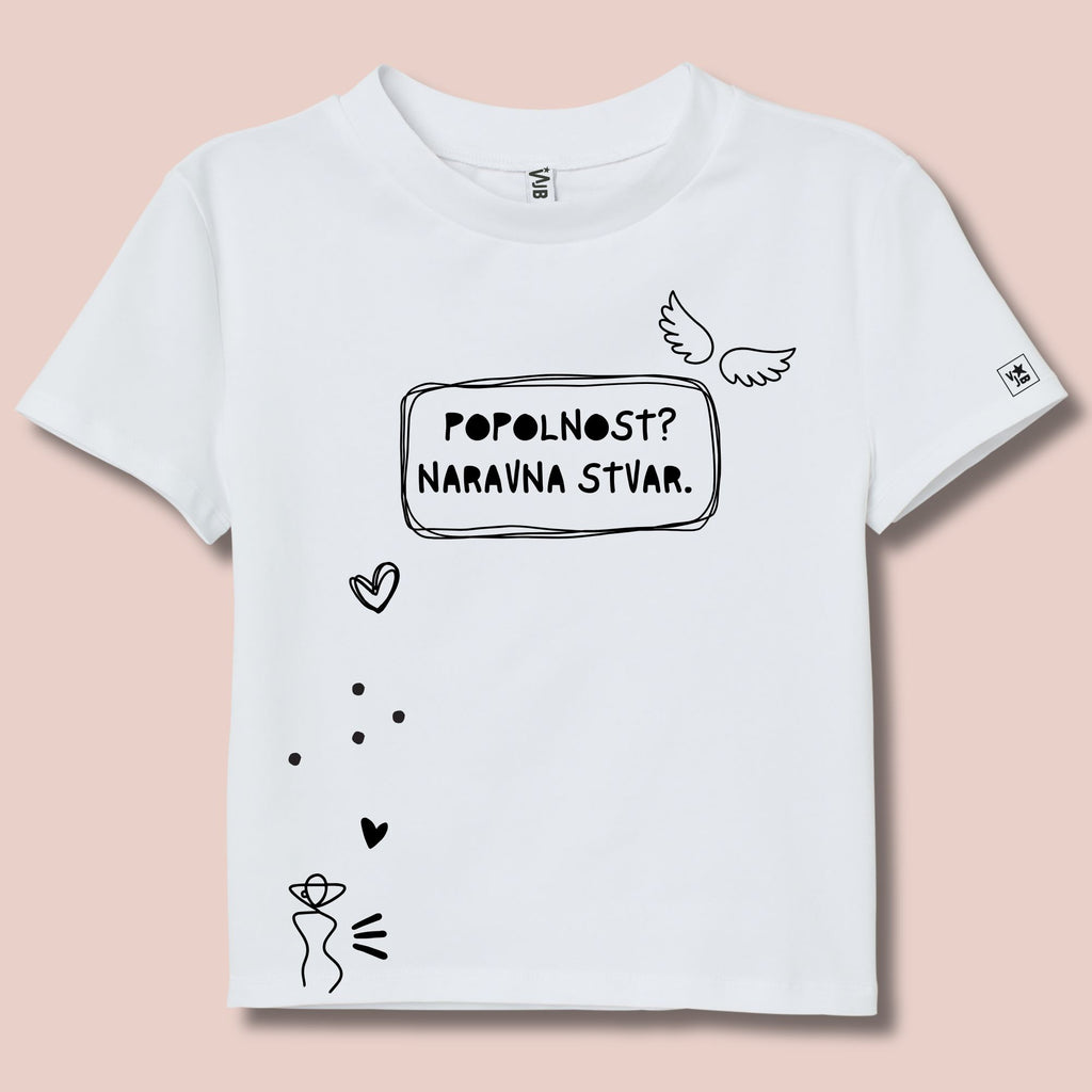 Majica Popolnost - naravna stvar