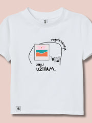 Naloži sliko v galerijo, Majica Zdaj uživam
