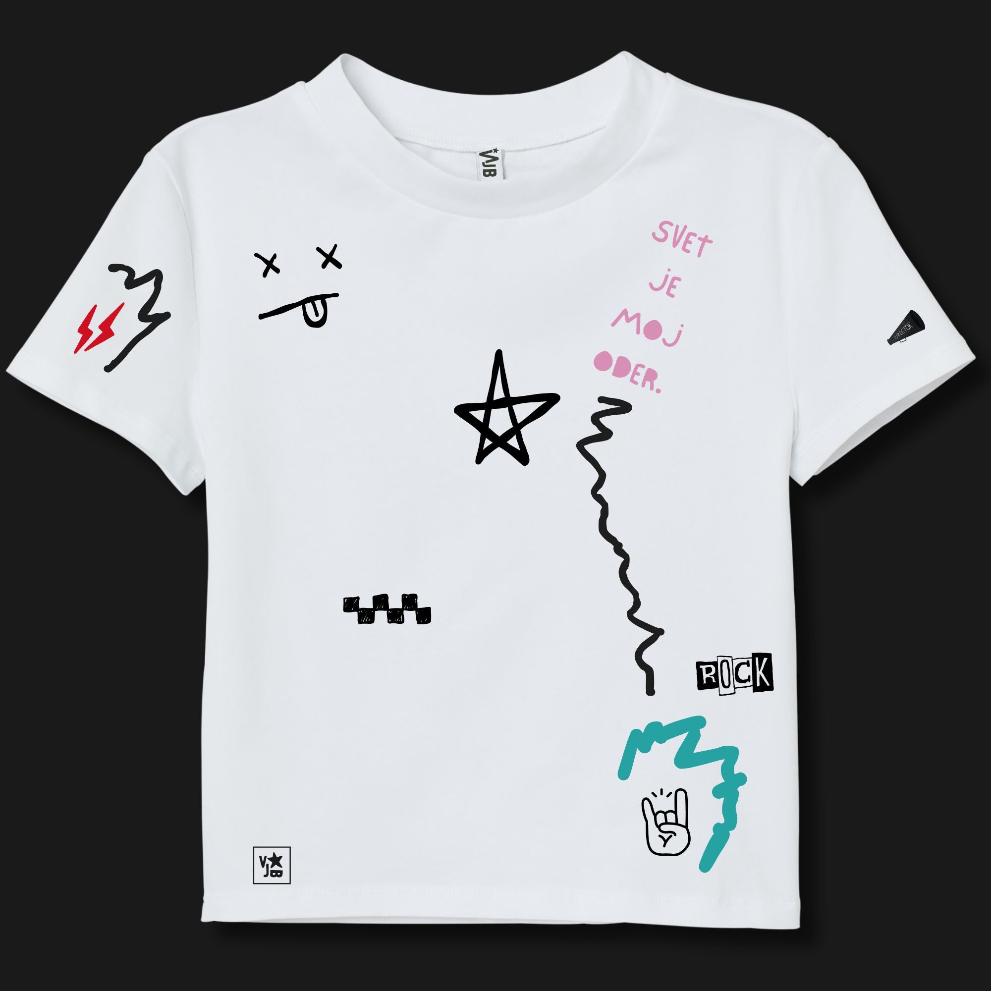 Majica Svet je moj oder