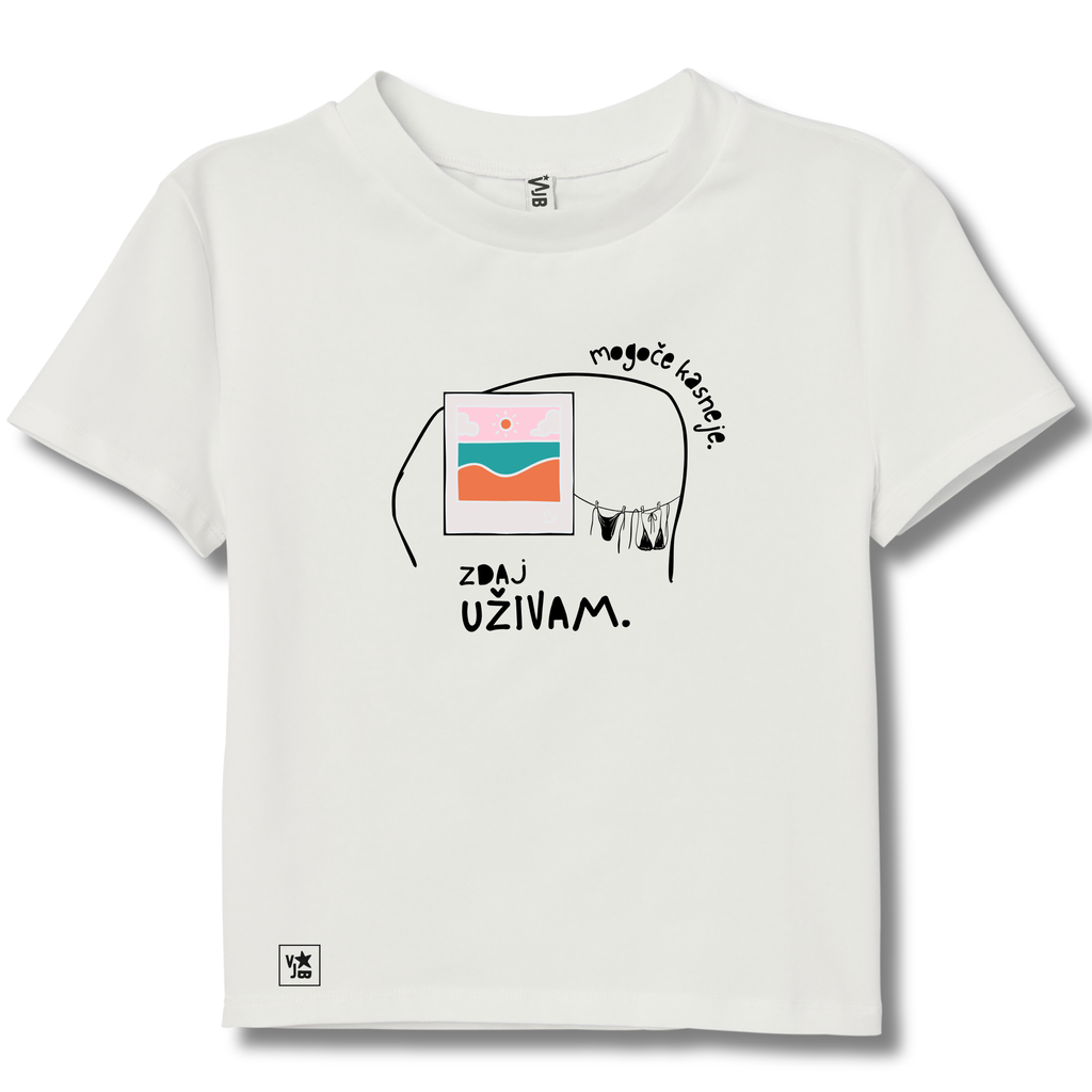 Majica Zdaj uživam
