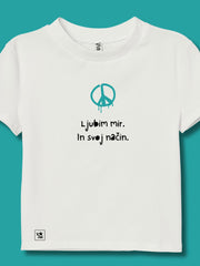Naloži sliko v galerijo, Majica Ljubim mir in svoj način
