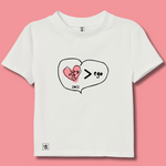 Naloži sliko v galerijo, Majica Srce je več kot ego
