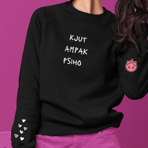 Pulover Kjut ampak psiho Black