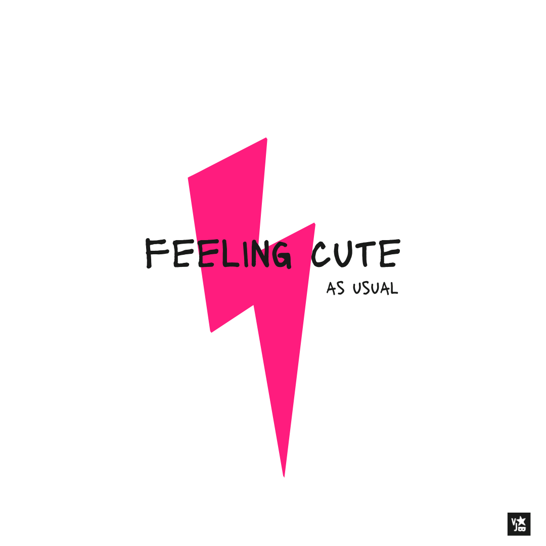 Majica Feeling Cute Black