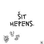 Naloži sliko v galerijo, Majica z dolgimi rokavi Šit hepens
