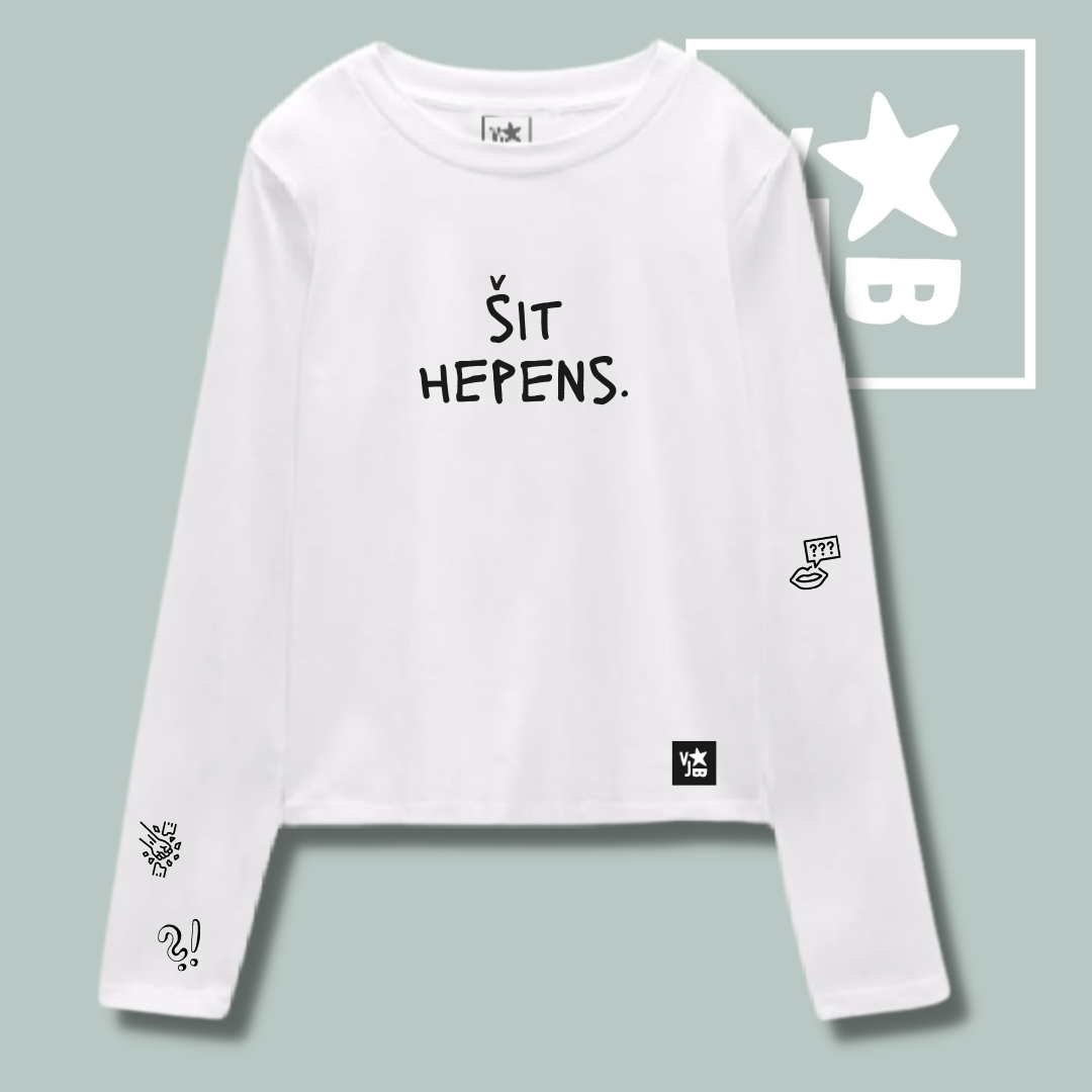 Majica z dolgimi rokavi Šit hepens