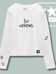 Naloži sliko v galerijo, Majica z dolgimi rokavi Šit hepens
